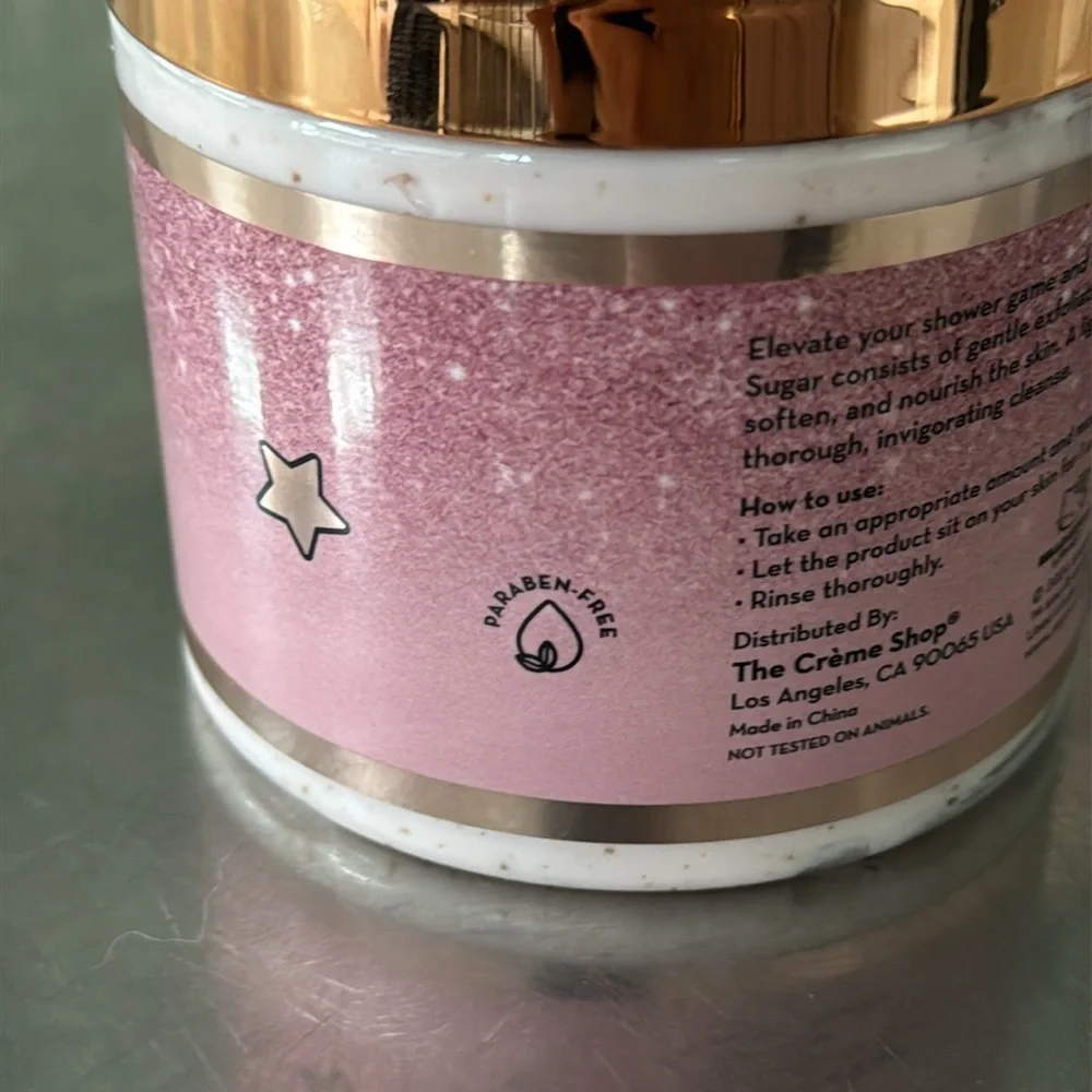 The Creme Shop X HELLO KITTY Sugar Body Scrub and Bath Crystals NWOT - Picture 3 of 11